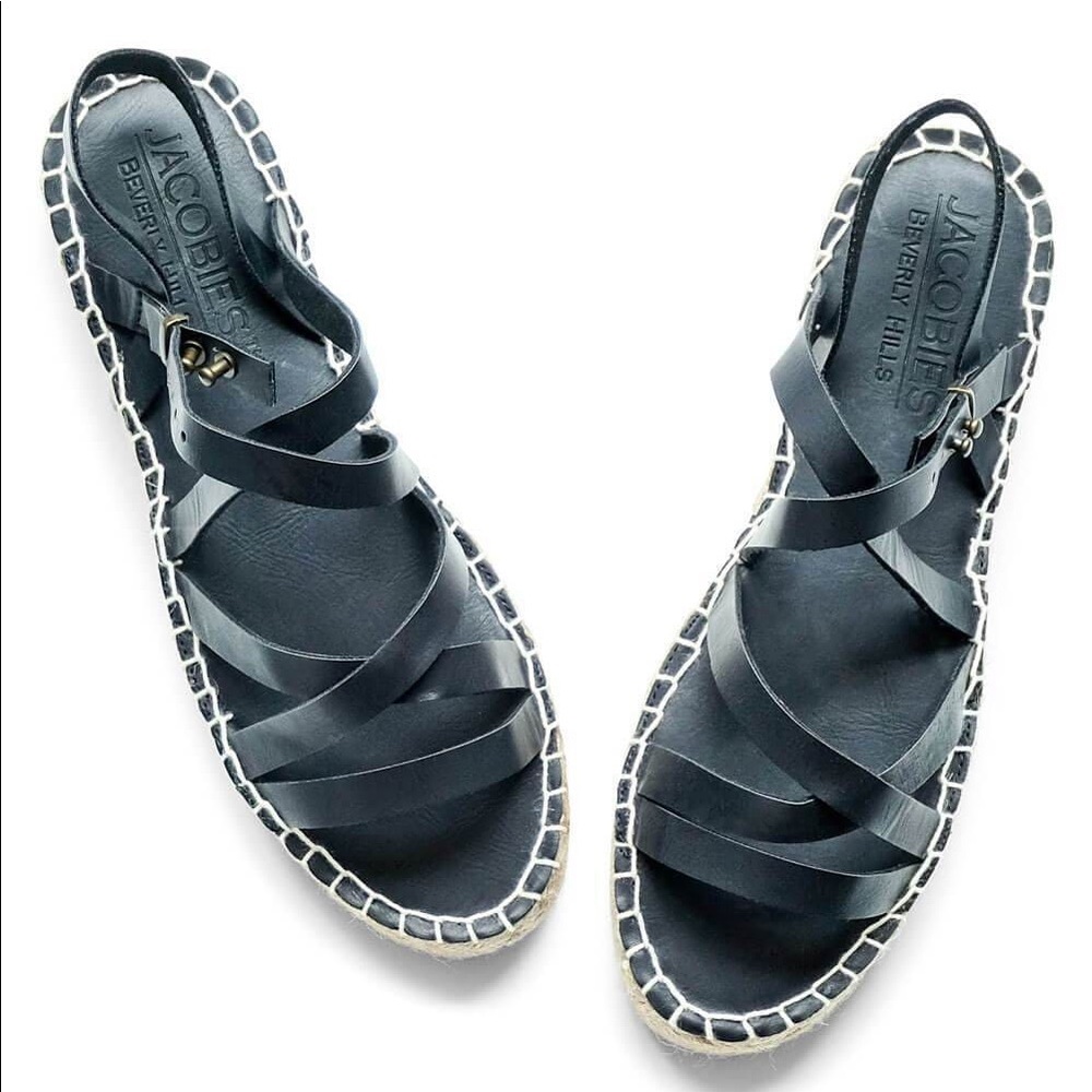 Jacobies Beverly Hills Dante Espadrille Sandal